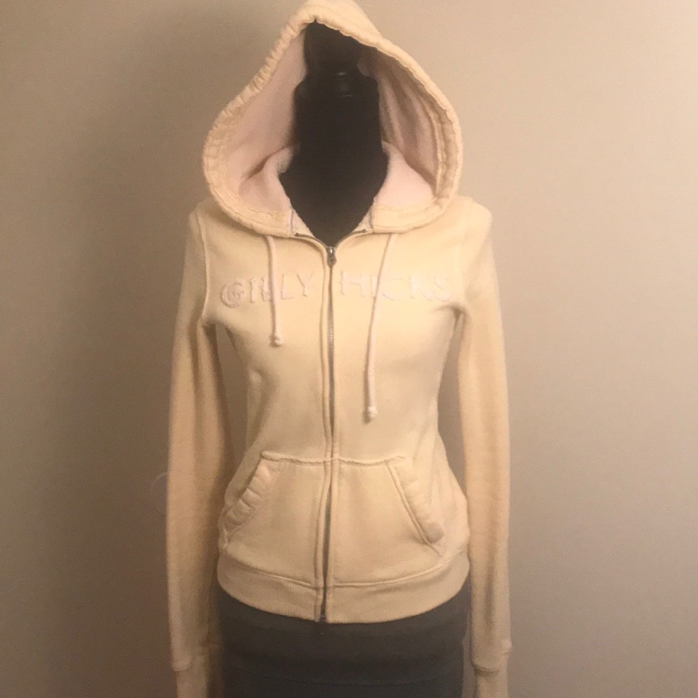 Gilly Hicks Pale Yellow Hoodie